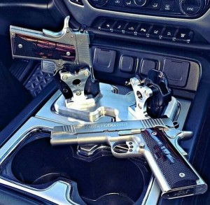Vehicle Console Holster